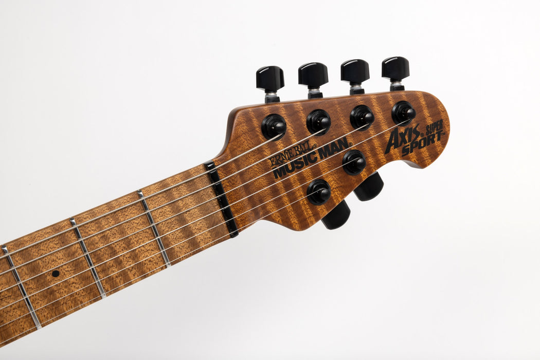 Ernie Ball Music Man Axis Super Sport Electric Guitar - Matcha Quilt Top