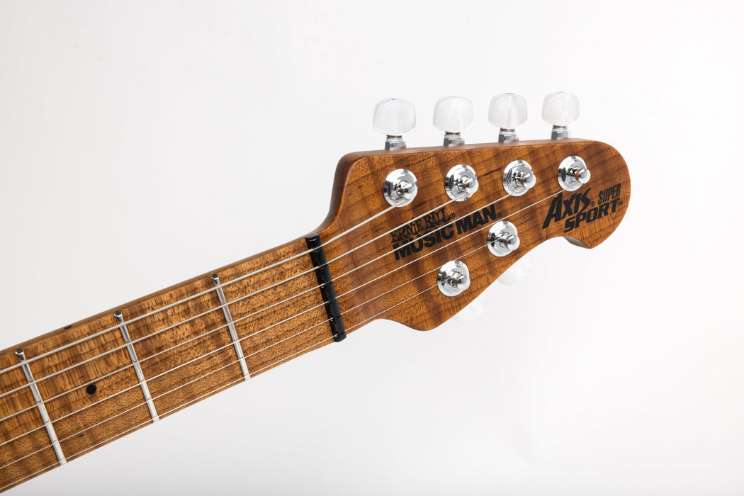 Ernie Ball Music Man Axis Super Sport Electric Guitar - Olallieberry Flame Top