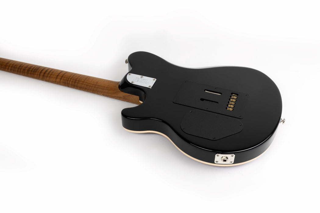 Ernie Ball Music Man Axis Super Sport Electric Guitar - Olallieberry Flame Top