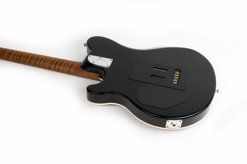 Ernie Ball Music Man Axis Super Sport Electric Guitar - Olallieberry Quilt Top