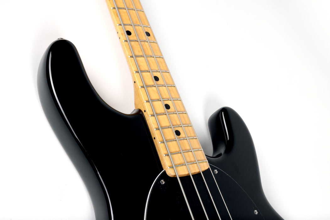 Ernie Ball Music Man Retro 70s StingRay Bass Bass Guitar - Black