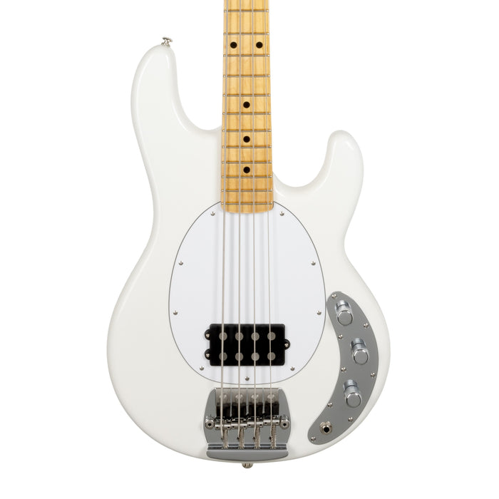 Ernie Ball Music Man Retro 70s StingRay Bass Bass Guitar - White