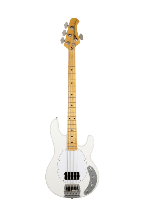 Ernie Ball Music Man Retro 70s StingRay Bass Bass Guitar - White