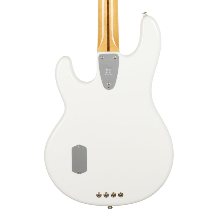 Ernie Ball Music Man Retro 70s StingRay Bass Bass Guitar - White