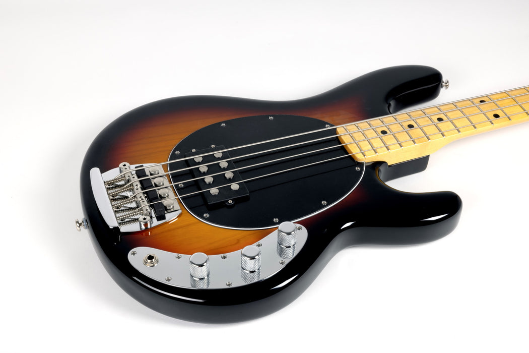 Ernie Ball Music Man Retro 70s StingRay Bass Bass Guitar - Vintage Sunburst