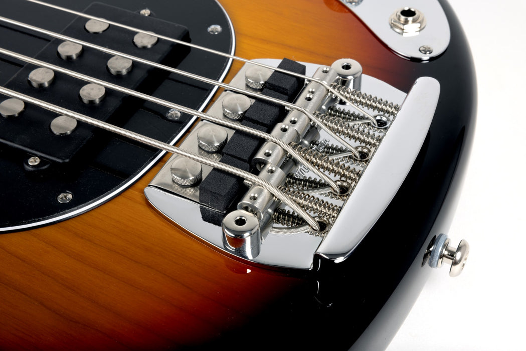 Ernie Ball Music Man Retro 70s StingRay Bass Bass Guitar - Vintage Sunburst