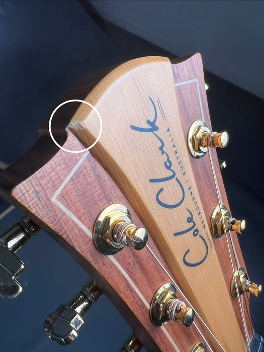 Cole Clark FL3EC-HB Huon Pine Dreadnought w/Case - Preowned