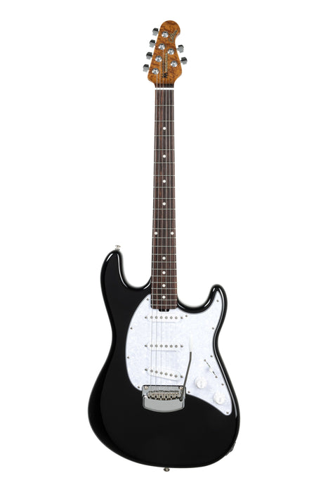 Ernie Ball Music Man Cutlass HT SSS Electric Guitar - Black