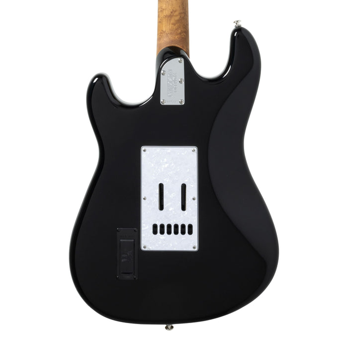 Ernie Ball Music Man Cutlass HT SSS Electric Guitar - Black