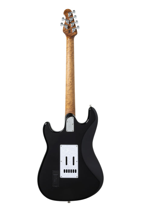 Ernie Ball Music Man Cutlass HT SSS Electric Guitar - Black