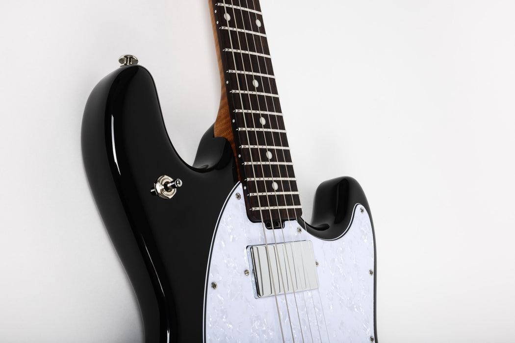 Ernie Ball Music Man StingRay HT Guitar Electric Guitar - Night Crawler