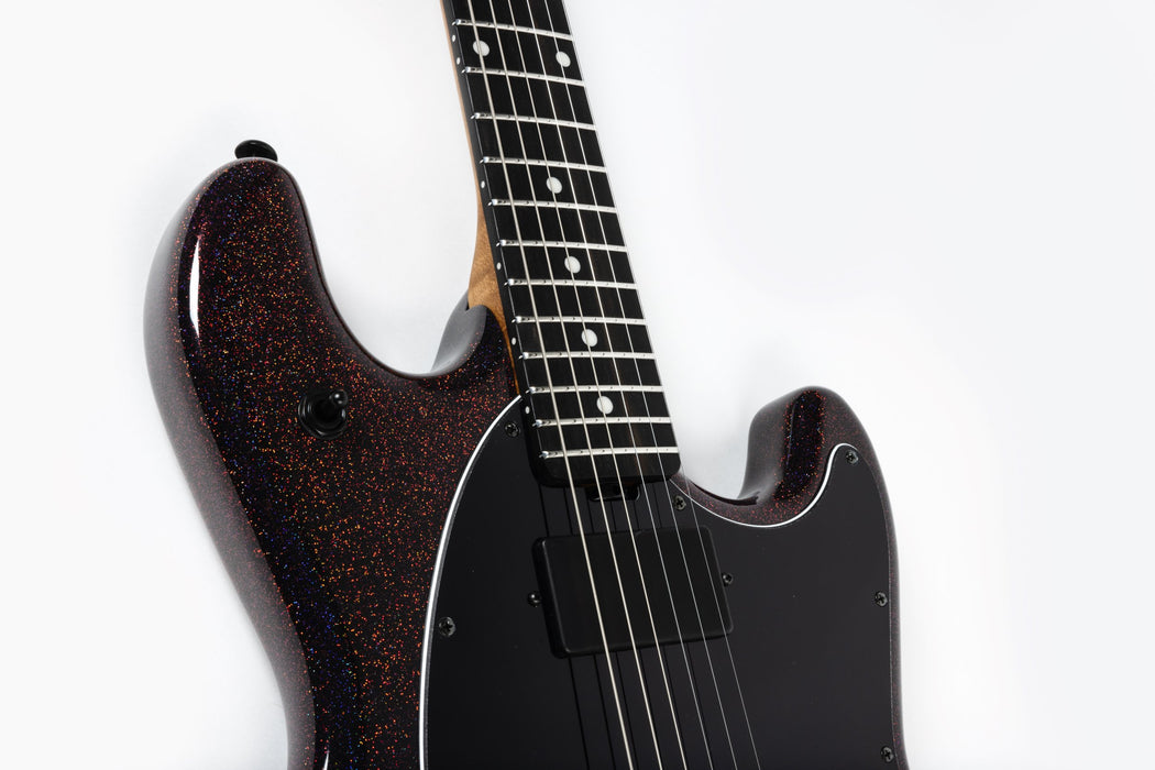 Ernie Ball Music Man StingRay HT Guitar Electric Guitar - Dark Rainbow