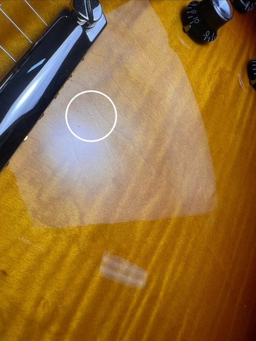 Gibson 2021 ES-335 Figured Electric Guitar w/Case - Iced Tea - Preowned