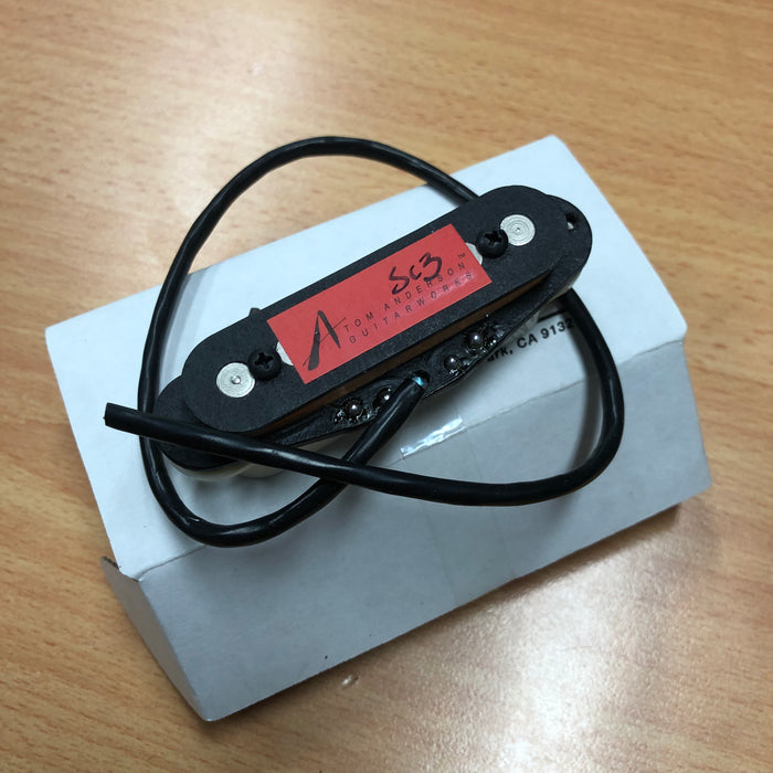 Tom Anderson SC3 S Size Hum-Canceling Single Coil Pickup - Coffee Dipped