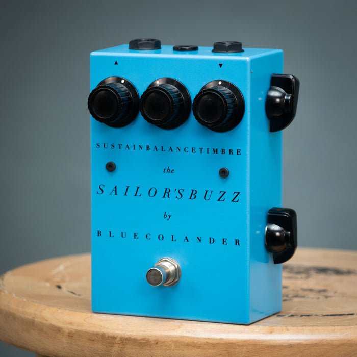 Blue Colander Sailor's Buzz Germanium Fuzz Pedal w/ Box - Preowned