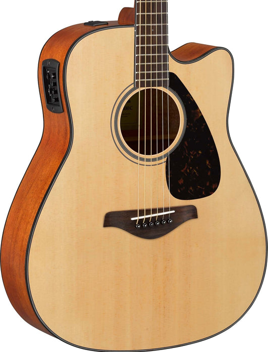 Yamaha FGX800C Acoustic-Electric Guitar - Natural