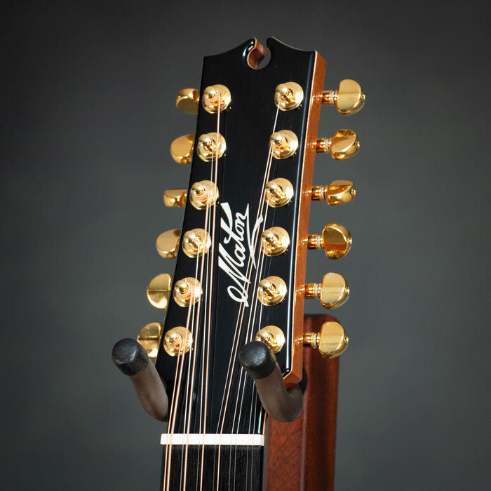 Maton 2026 EM100C-12 Messiah Custom 12 String w/Case - Blacktop - Preowned