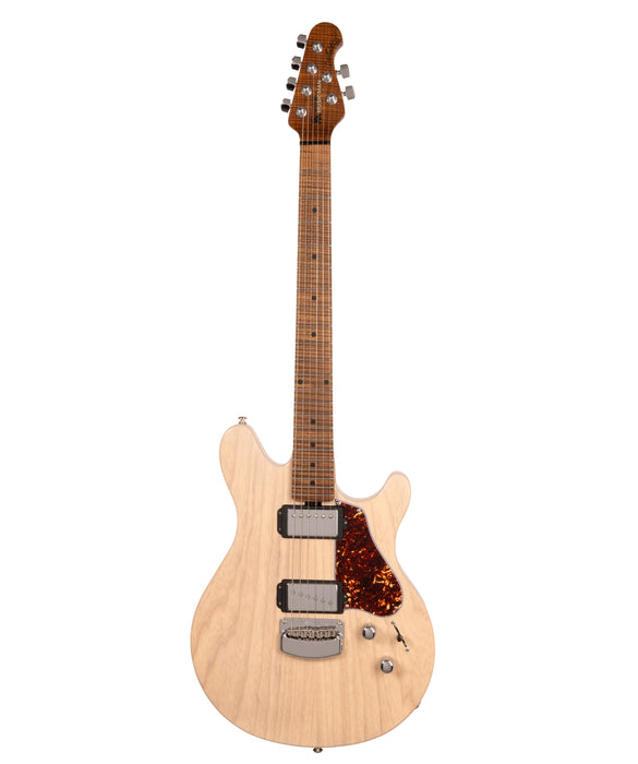 Ernie Ball Music Man Valentine Electric Guitar - Trans Buttermilk