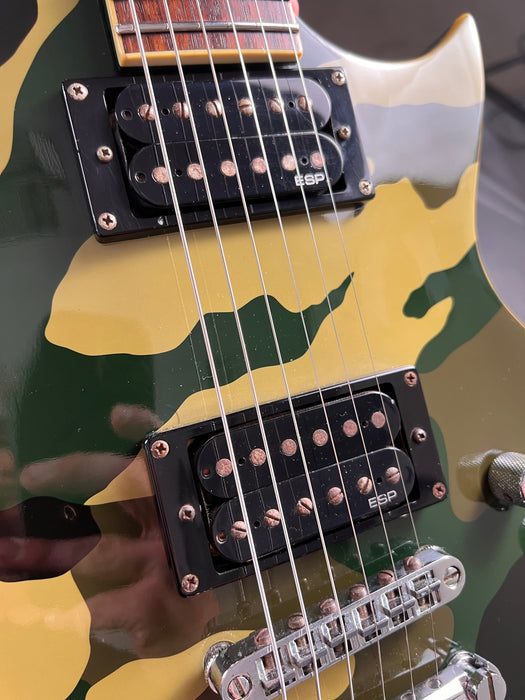 ESP LTD WA-200 Will Adler Signature - Dark Green Camo - Preowned