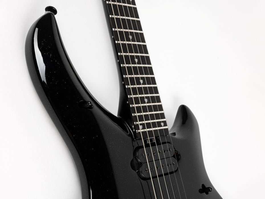 Ernie Ball Music Man Majesty Electric Guitar - Black Frosting