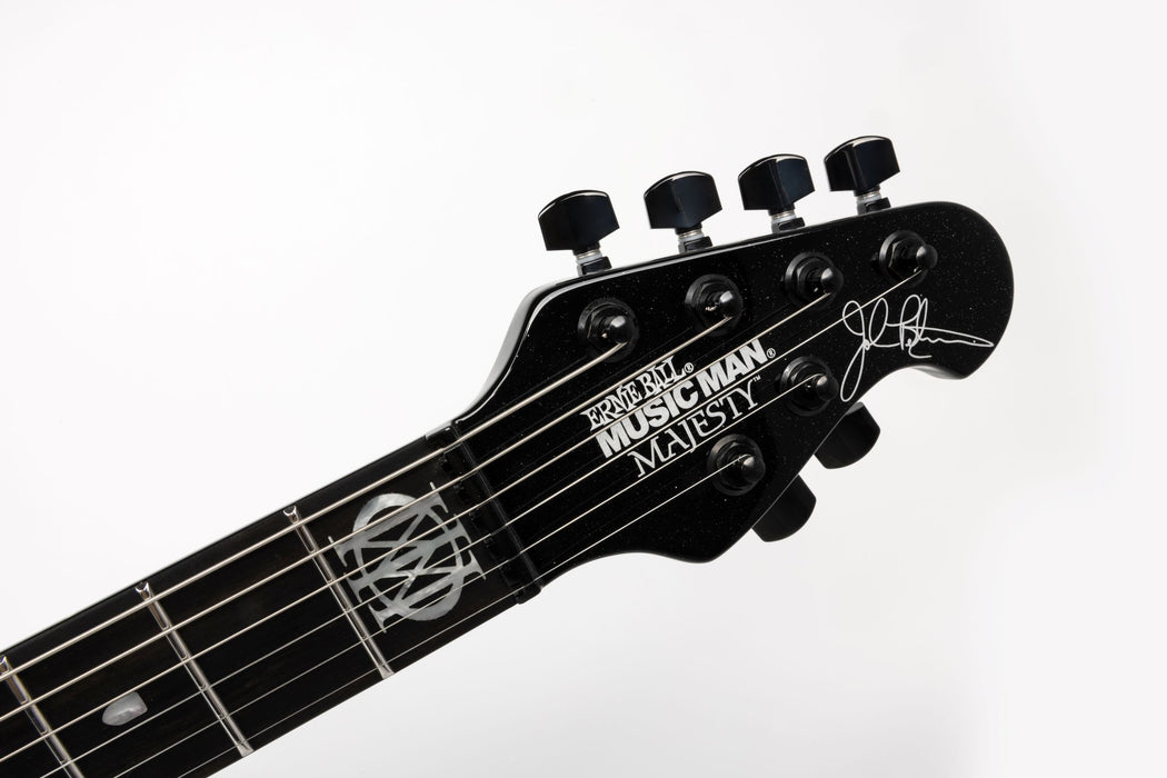 Ernie Ball Music Man Majesty Electric Guitar - Black Frosting