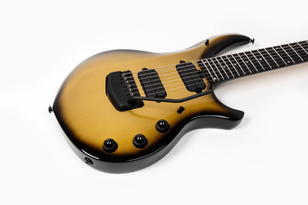 Ernie Ball Music Man Majesty 7 String Electric Guitar - Gold Eclipse