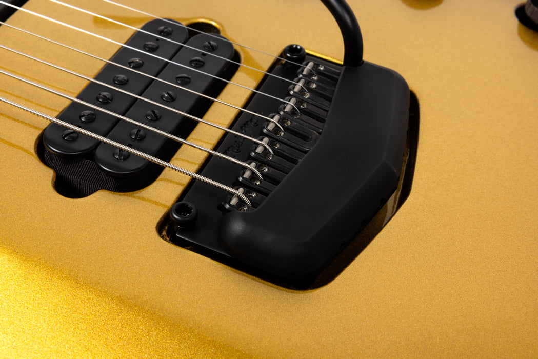 Ernie Ball Music Man Majesty 7 String Electric Guitar - Gold Eclipse