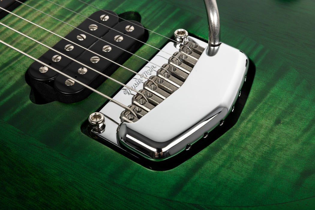 Ernie Ball Music Man Majesty Electric Guitar - Gravity Green