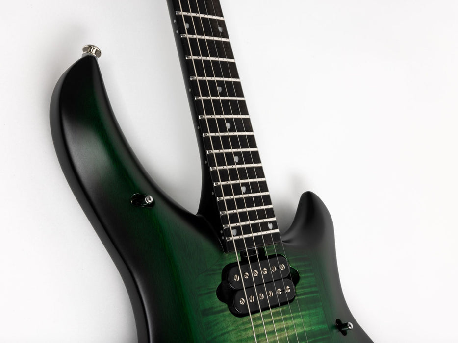 Ernie Ball Music Man Majesty Electric Guitar - Gravity Green