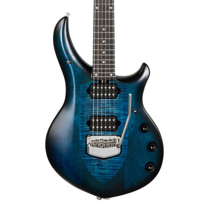 Ernie Ball Music Man Majesty Electric Guitar - Blue Silk