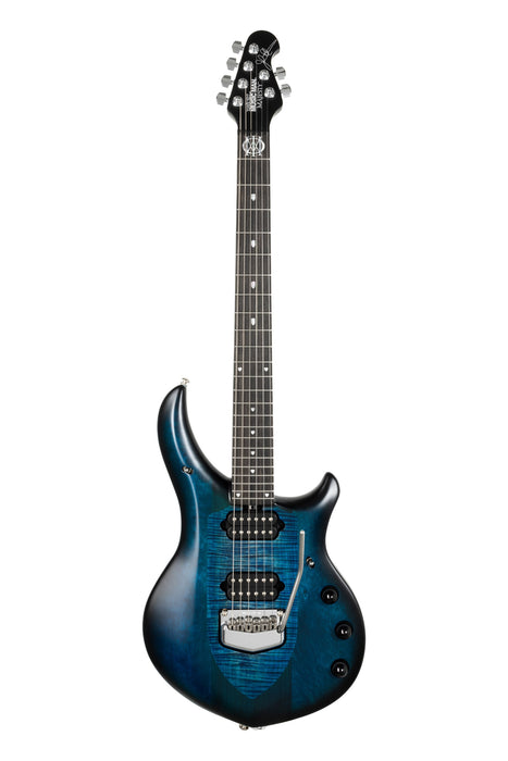 Ernie Ball Music Man Majesty Electric Guitar - Blue Silk