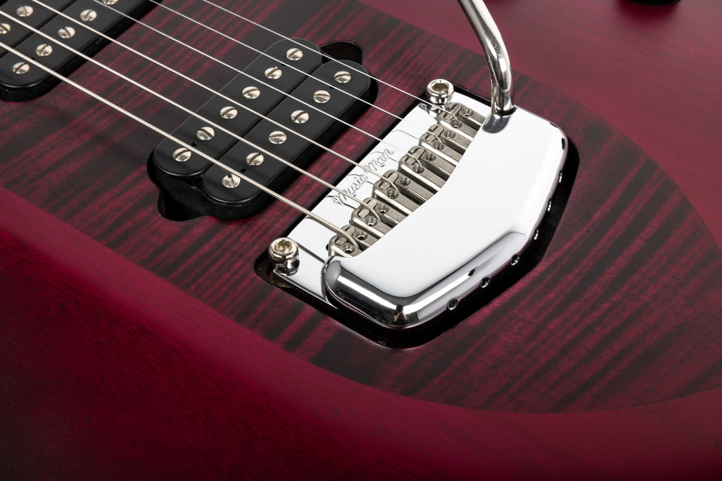 Ernie Ball Music Man Majesty Electric Guitar - Amaranth Red