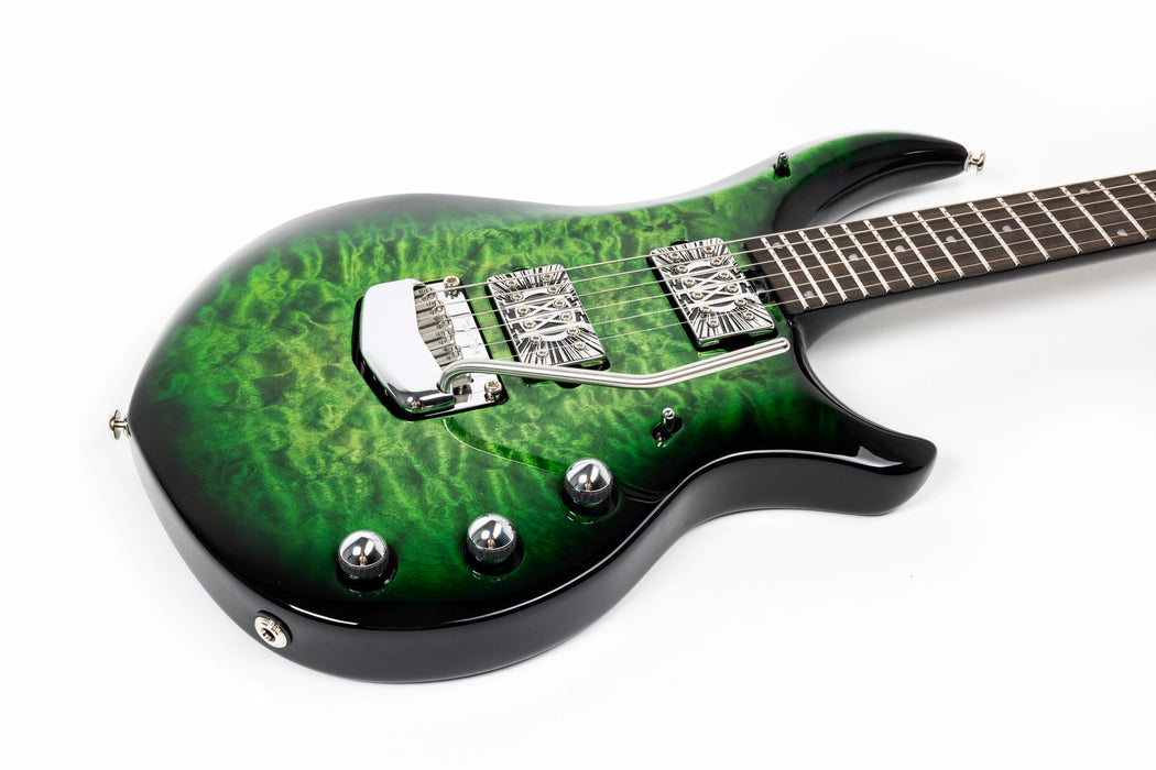 Ernie Ball Music Man BFR Majesty 6 Electric Guitar - Malachite