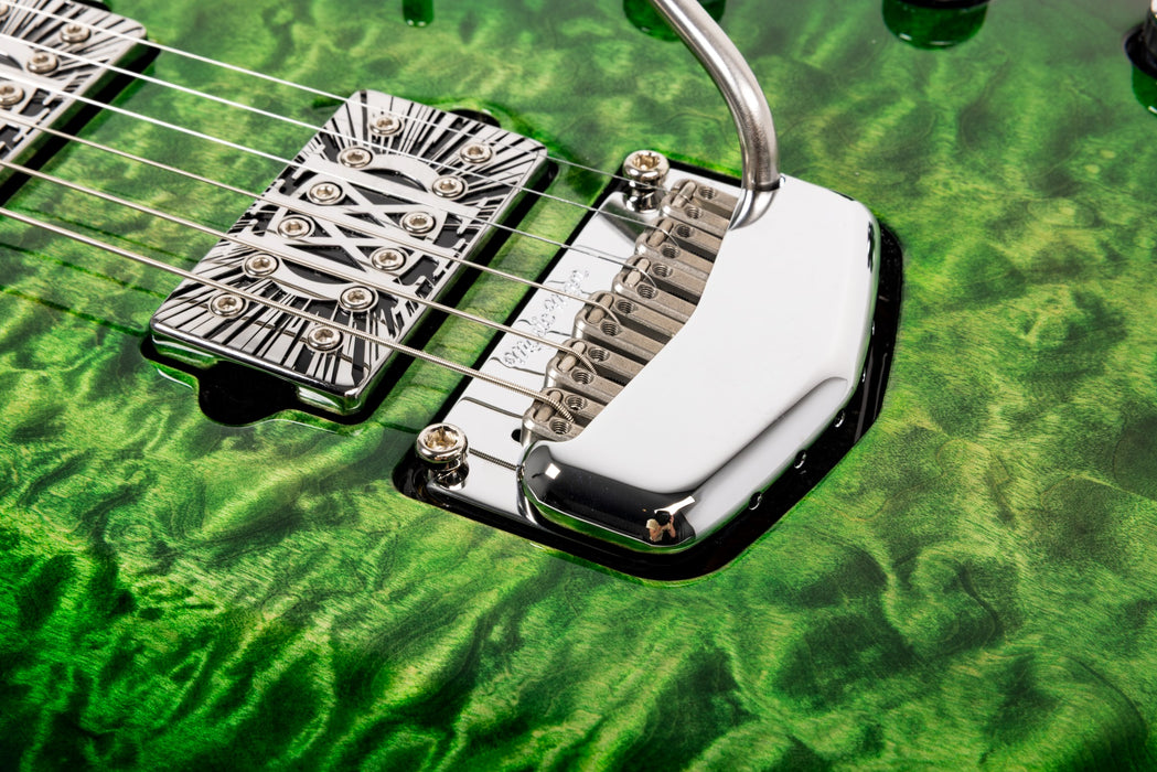 Ernie Ball Music Man BFR Majesty 6 Electric Guitar - Malachite