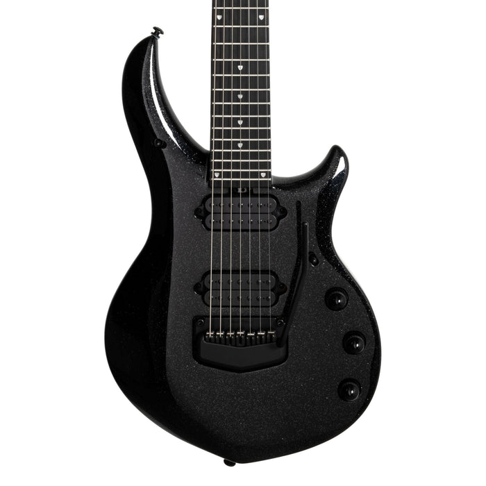 Ernie Ball Music Man Majesty 7 String Electric Guitar - Black Frosting
