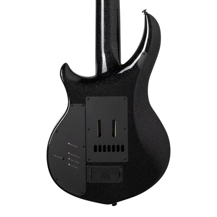 Ernie Ball Music Man Majesty 7 String Electric Guitar - Black Frosting
