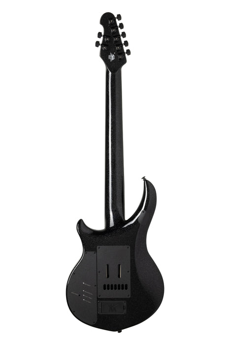 Ernie Ball Music Man Majesty 7 String Electric Guitar - Black Frosting