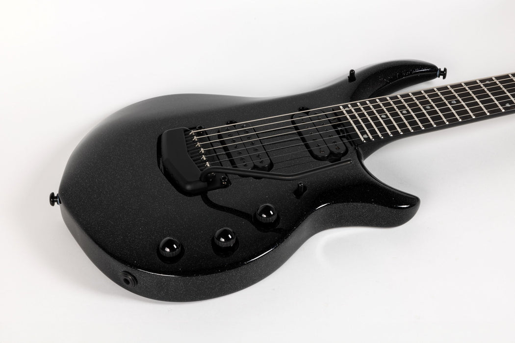Ernie Ball Music Man Majesty 7 String Electric Guitar - Black Frosting