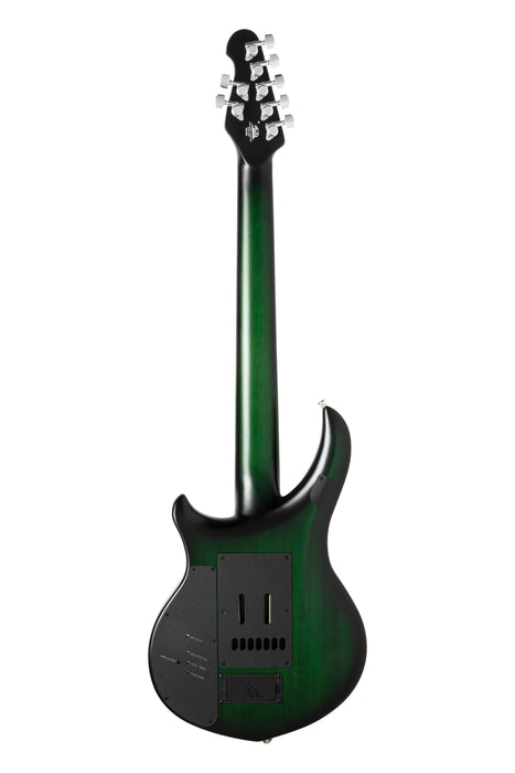 Ernie Ball Music Man Majesty 7 String Electric Guitar - Gravity Green