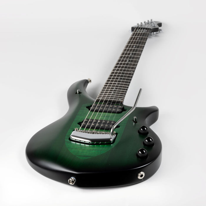 Ernie Ball Music Man Majesty 7 String Electric Guitar - Gravity Green