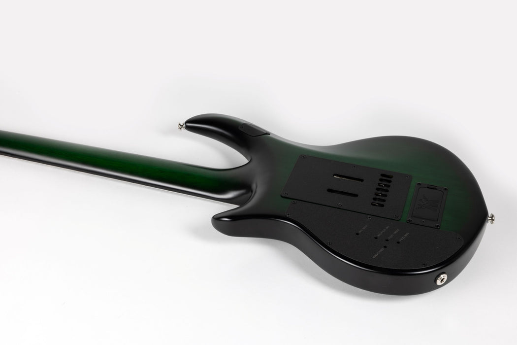 Ernie Ball Music Man Majesty 7 String Electric Guitar - Gravity Green
