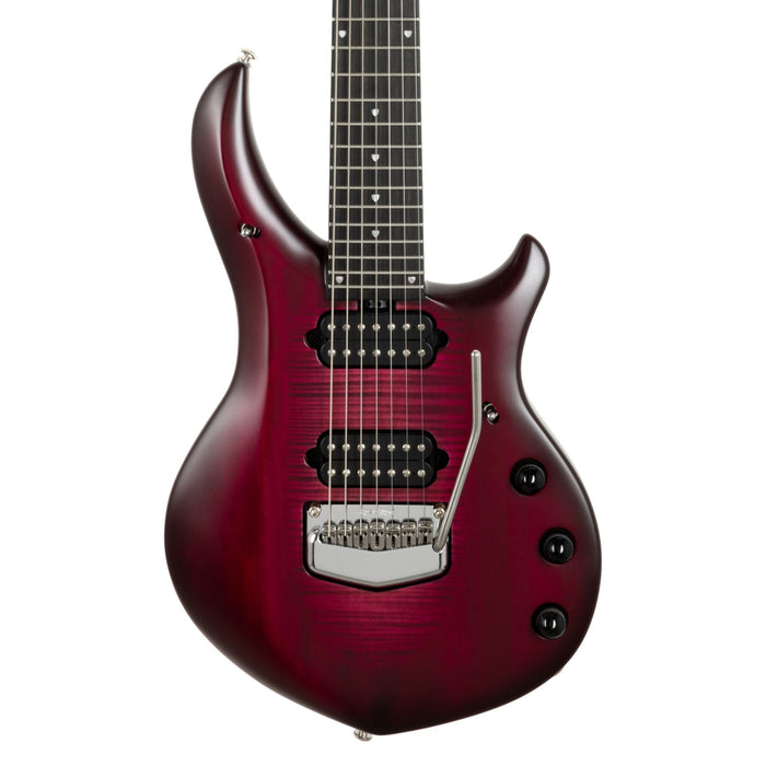 Ernie Ball Music Man Majesty 7 String Electric Guitar - Amaranth Red