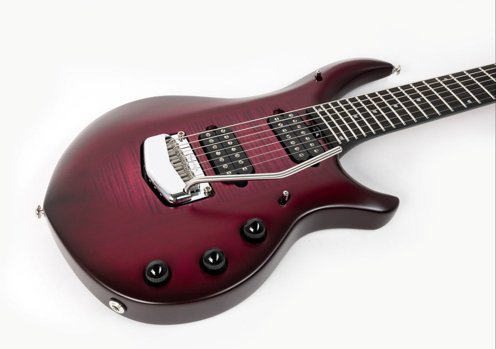 Ernie Ball Music Man Majesty 7 String Electric Guitar - Amaranth Red