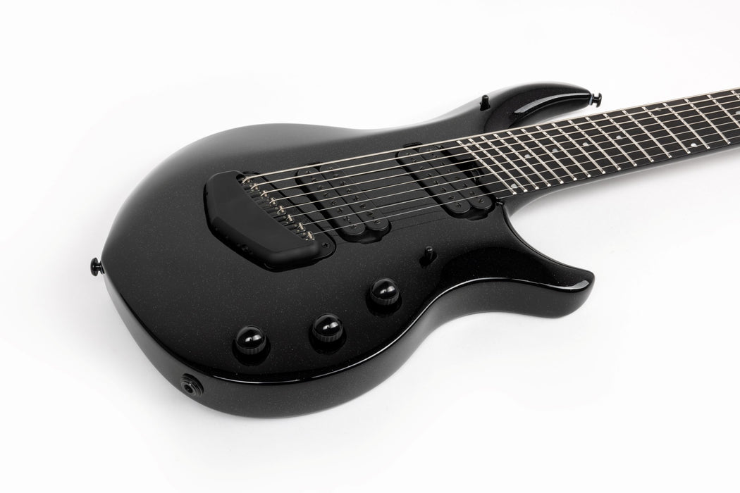 Ernie Ball Music Man Majesty 8 String Electric Guitar - Black Frosting