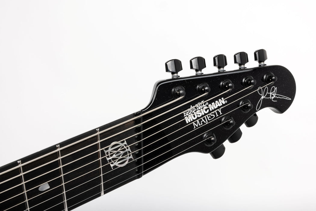 Ernie Ball Music Man Majesty 8 String Electric Guitar - Black Frosting
