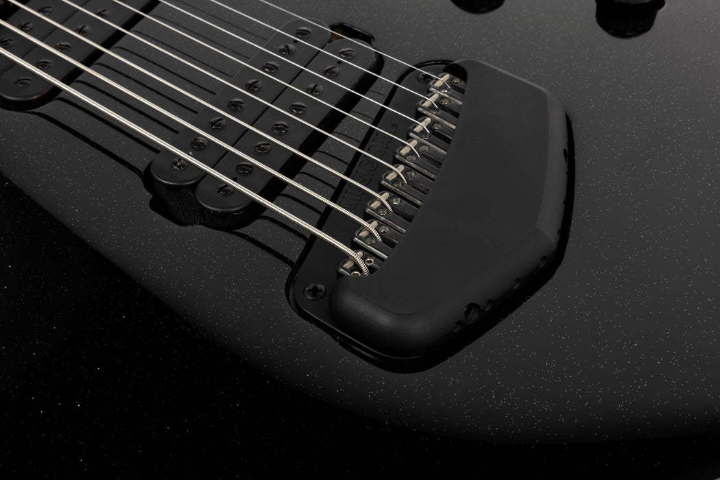 Ernie Ball Music Man Majesty 8 String Electric Guitar - Black Frosting