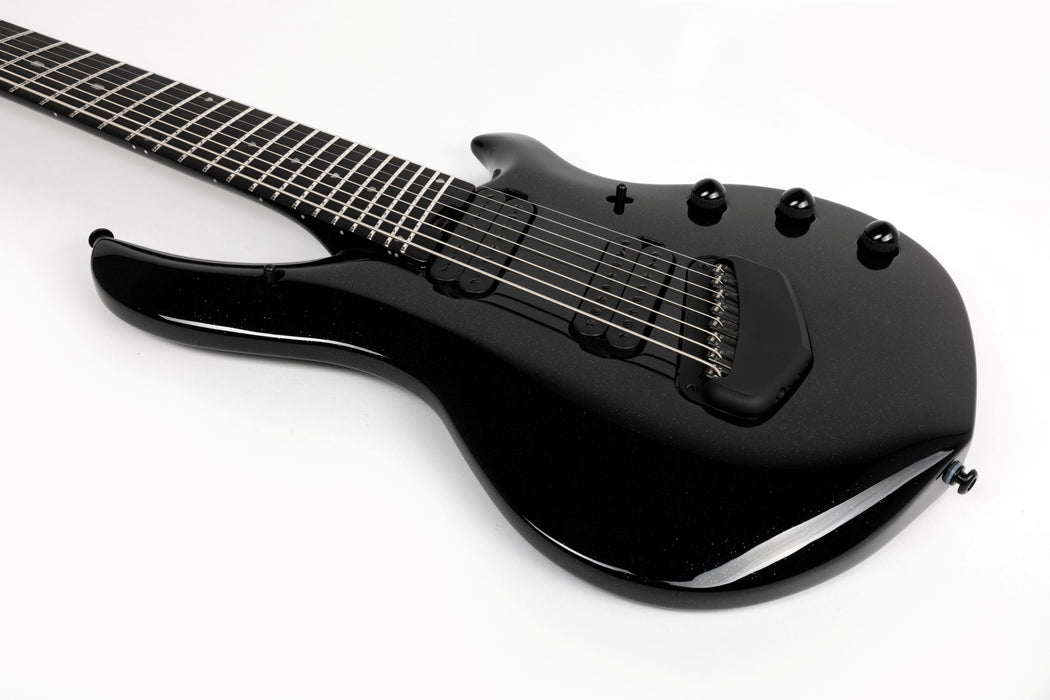 Ernie Ball Music Man Majesty 8 String Electric Guitar - Black Frosting