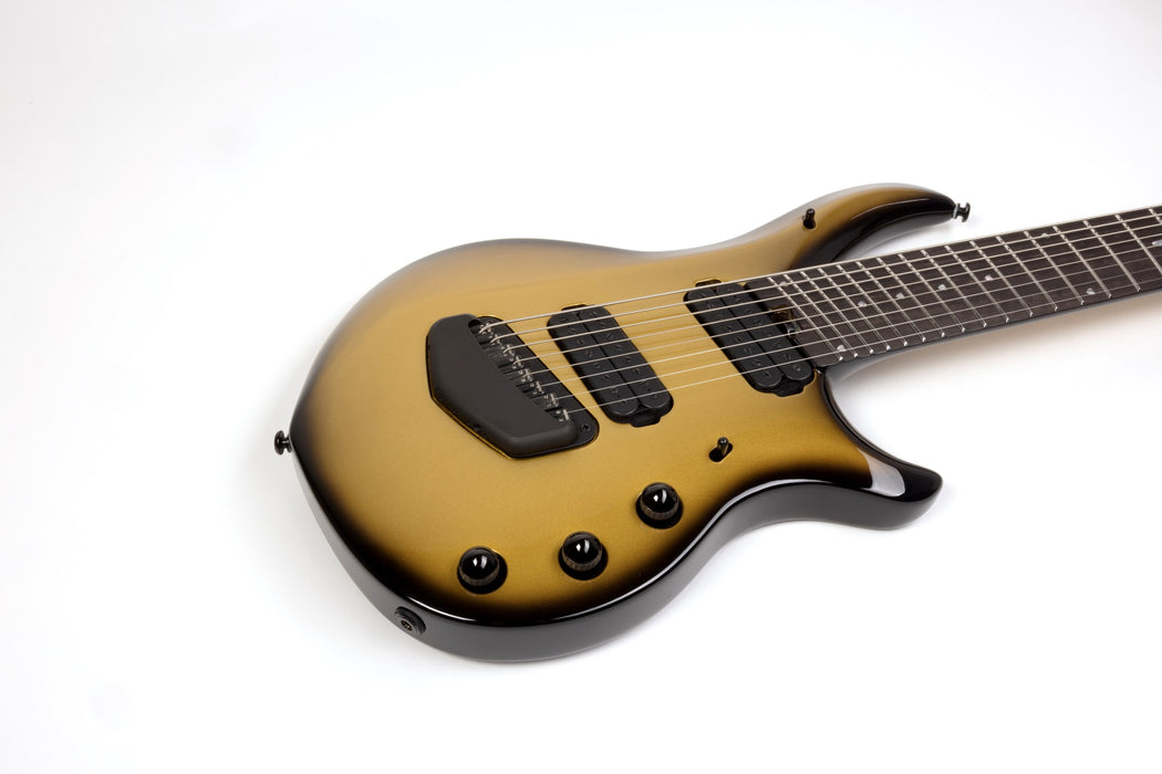 Ernie Ball Music Man Majesty 8 String Electric Guitar - Gold Eclipse