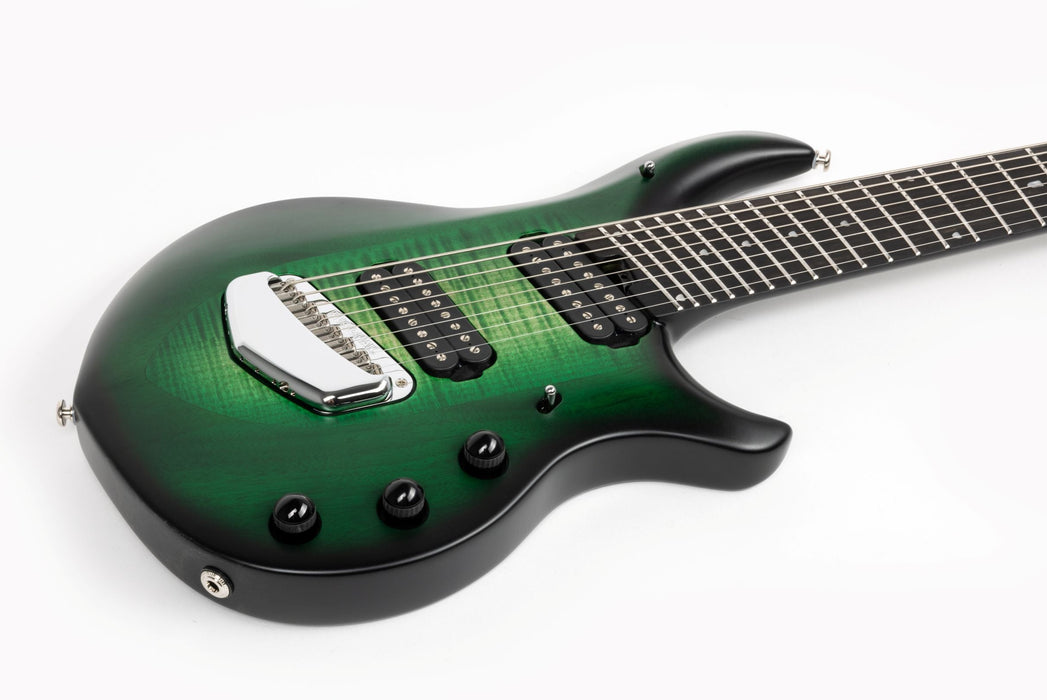 Ernie Ball Music Man Majesty 8 String Electric Guitar - Gravity Green