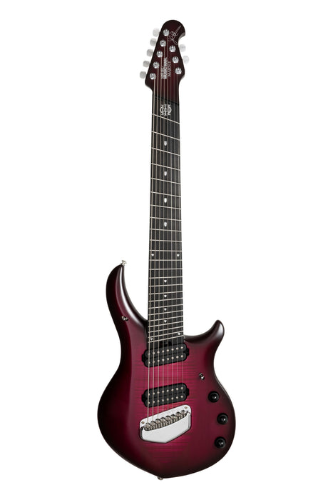 Ernie Ball Music Man Majesty 8 String Electric Guitar - Amaranth Red